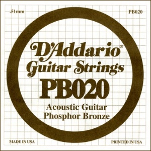 D'Addario PB020 .020