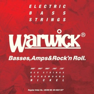 Warwick Red Nickel 45-130 46300ML5B