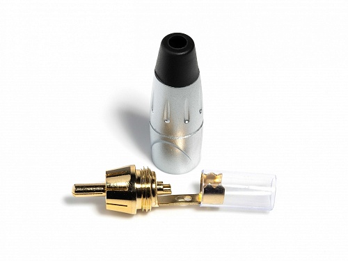 Soundking CRM001-BK Разъем на кабель RCA, "колокольчик", 1шт., черный