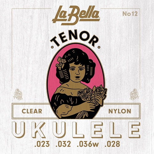 Струны для укулеле La Bella UKE-PRO Nylon Tenor No12