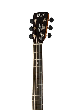 Электроакустическая гитара Cort Luse Series L450CL-NS, массив красного дерева
