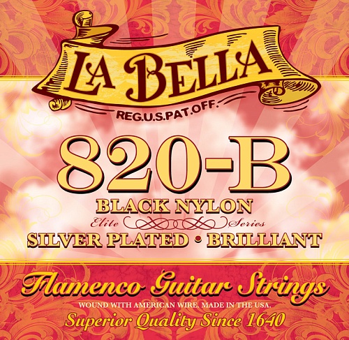 La Bella 820 Black Nylon