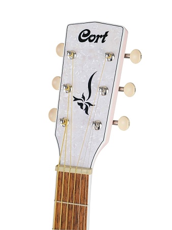 Электроакустическая гитара Cort Jade Series, с чехлом, розовая Jade-Classic-PPOP-bag 