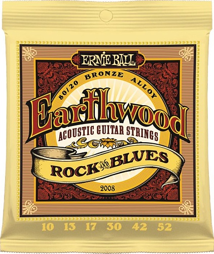 Ernie Ball Earthwood Bronze 80/20 10-52 Rock And Blues 2008 