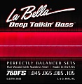 La Bella Deep Talkin' Bass Flatwound 45-105 Medium 760FS