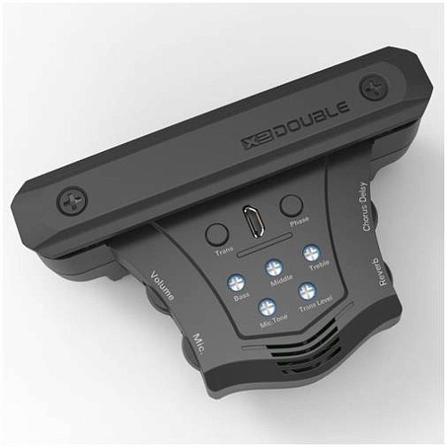 Звукосниматель трансакустический X2 DOUBLE G0 В резонаторное отверстие