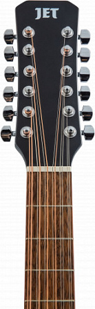Акустическая гитара JET JDEC-255/12 / BKS