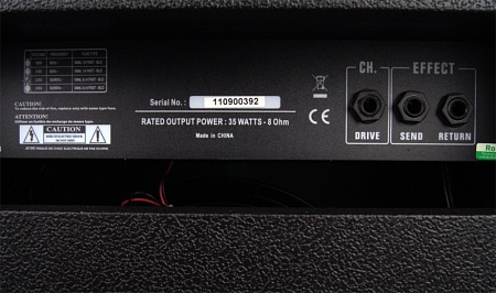 Комбоусилитель для электрогитары LEEM S35RG 35Вт с ревербрацией