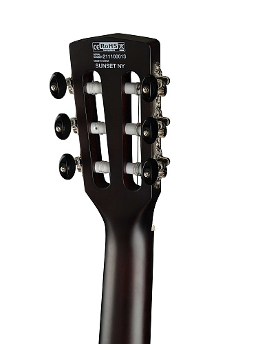 Электрогитара Cort Sunset Series Sunset-Nylectric-BK, нейлон, черная