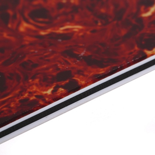 Musiclily MX1380BT Защитная накладка гитары Fender Stratocaster HSS, 4 слоя, черепаший панцирь